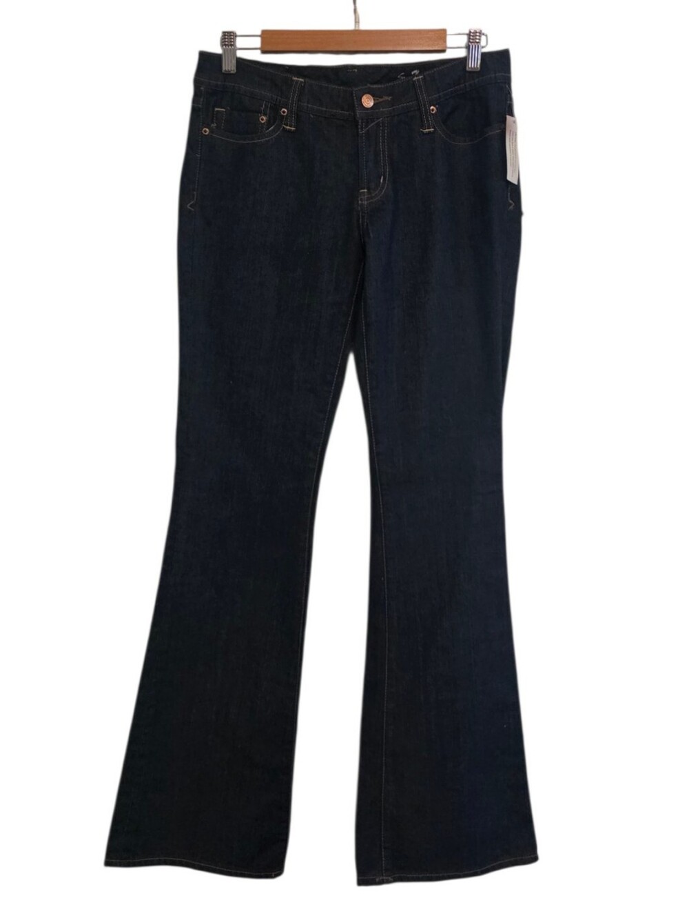 🆕️ Seven7 Y2K Low Rise Flare Leg Stretch Jeans in Ithaca